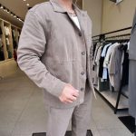 Мъжки спортен комплект от деним – горнище и панталон - Image 2