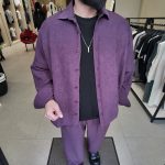 Модерен бордо комплект за мъже - Image 2