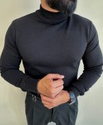 Мъжко Полуполо - черно 1000 - Image 3